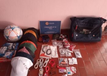 Recuperaron elementos que habían sido robados en Vila