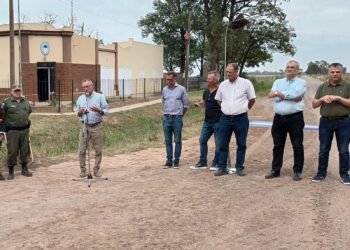 Importantes mejoras en caminos rurales de Lehmann, Bella Italia y Roca