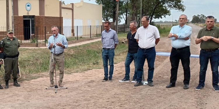 Importantes mejoras en caminos rurales de Lehmann, Bella Italia y Roca