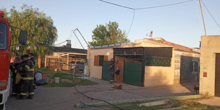 Un camión arrastró un preensablado de la EPE y provocó muchos daños