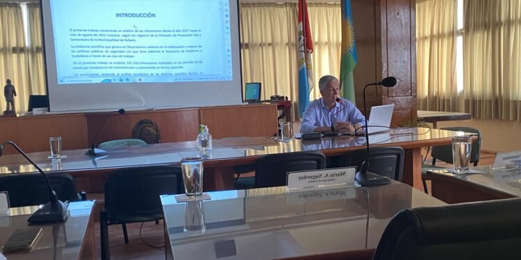 El Municipio presentó los resultados del Observatorio Vial ante el Concejo