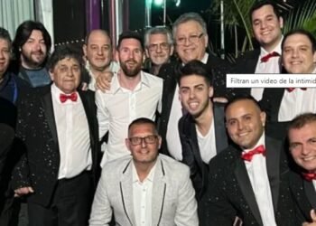 Filtran un video de la intimidad de la fiesta de 15 de la sobrina de Lionel Messi