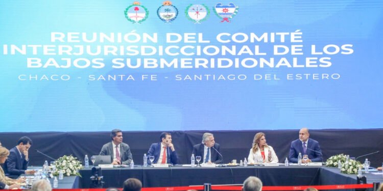 Perotti participó de una nueva reunión del Comité Interjurisdiccional de los Bajos Submeridionales