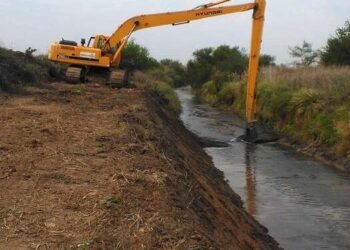 También en enero empezarán la canalización del Bajo Peretti