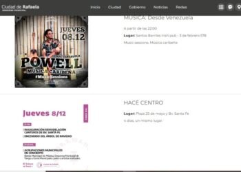 “Me lo agendo”: Conocé los eventos de este fin de semana largo en Rafaela