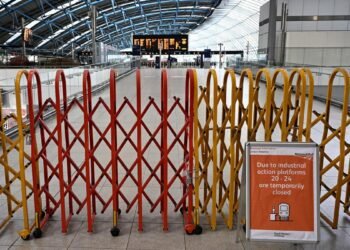 Ola de huelgas en el Reino Unido: los ferroviarios anuncian paros para Navidad
