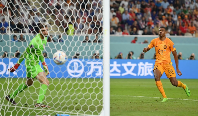 Países Bajos derrotó 3 a 1 a Estados Unidos y será rival de Argentina