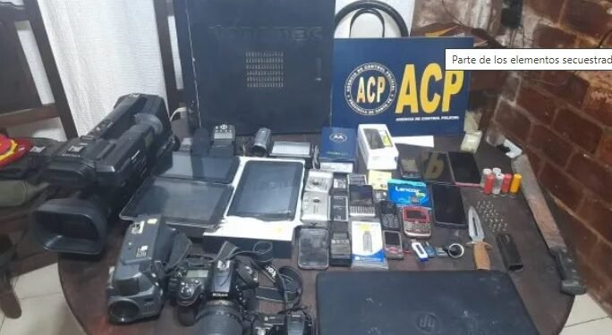 Dos policías detenidos por sustraer elementos de un depósito a su cargo