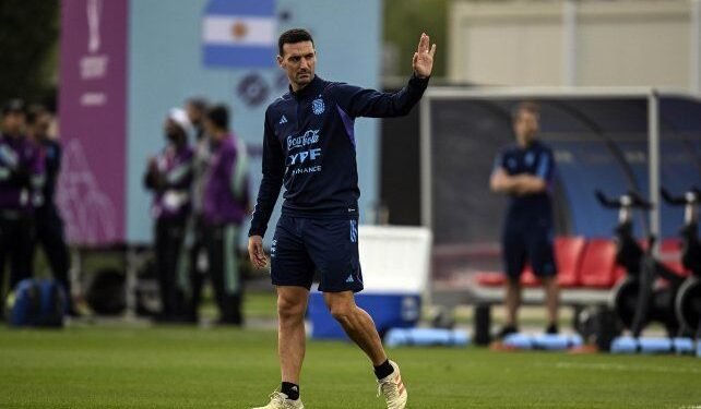 Scaloni tiene «todo definido» y todos los jugadores a disposición
