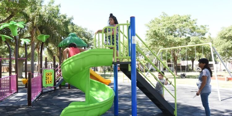 El Municipio avanza con el Plan de Mejoramiento de Espacios Verdes