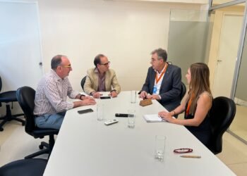 Luis Castellano retomó las gestiones por la pavimentación del camino a San Expedito