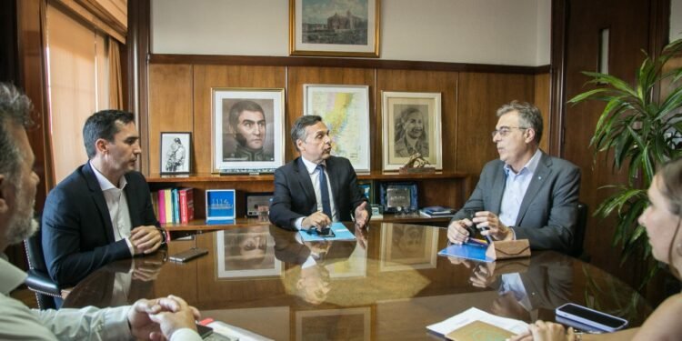 El Intendente se reunió con el Ministro de Transporte de la Nación