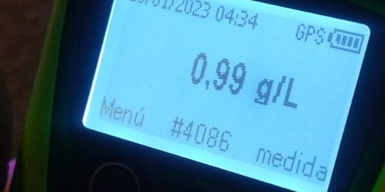 Conductor alcoholizado produjo accidente de tránsito