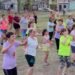 Zumba en barrio Fátima y Villa Rosas