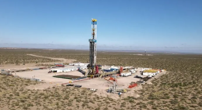 Fuerte aumento de la producción de petróleo y gas