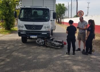 Un accidente dejó a un adolescente herido