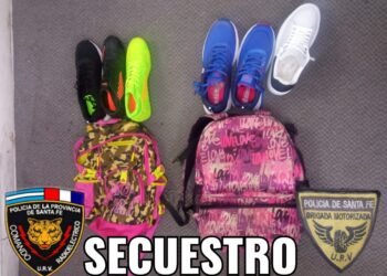 Los detectaron con prendas robadas en pleno centro