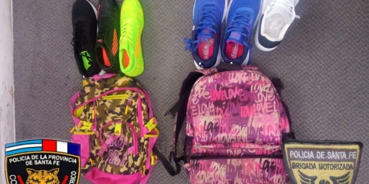 Los detectaron con prendas robadas en pleno centro