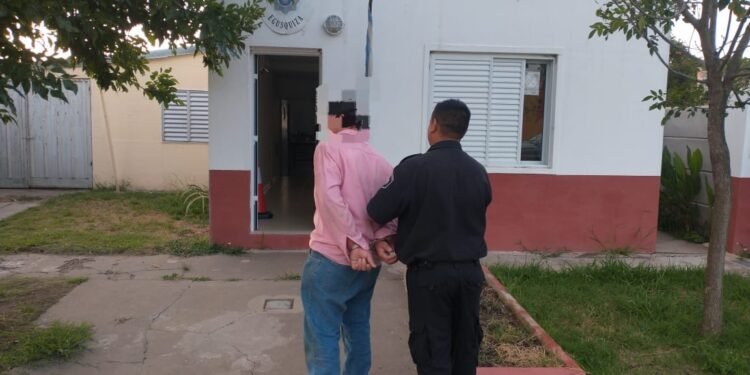 Se «picó» en Egusquiza: terminó preso por «desacatao»