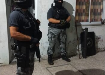 Allanamiento y detención con colaboración sunchalense