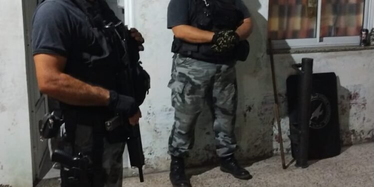 Allanamiento y detención con colaboración sunchalense