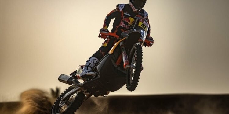 Benavides es el nuevo líder de motos en el Rally Dakar 2023