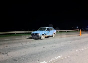 Fuerte accidente en la RN34 terminó con un hombre hospitalizado