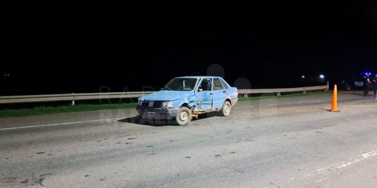 Fuerte accidente en la RN34 terminó con un hombre hospitalizado