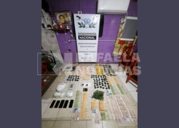 Un reporte policial desembocó en la caída de un “almacén” de drogas