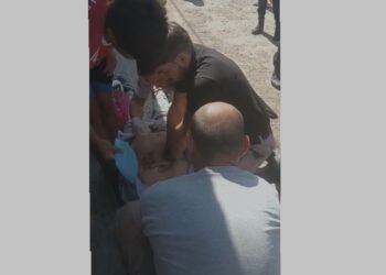 Personal de la GUR asistió a un hombre infartado