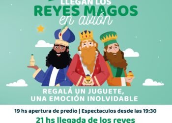 El Aero Club Rafaela se prepara para la llegada de los Reyes Magos