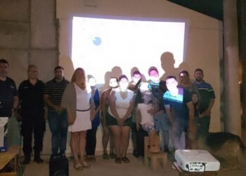 Se realizó una charla de Ojos en Alerta en el loteo Mi Tierra Mi Casa