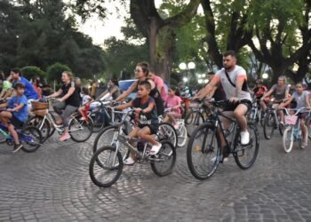 Gran convocatoria en la primera bicicleteada del año