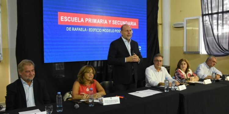 Se licitó la construcción del primer edificio educativo multinivel modelo pospandemia de Rafaela