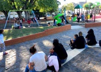 El parque Islas Malvinas se renovó para toda la familia