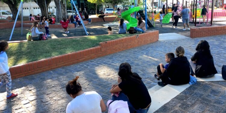 El parque Islas Malvinas se renovó para toda la familia