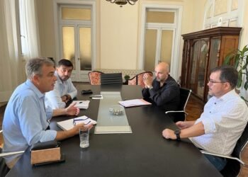 El Intendente y el Ministro de Seguridad mantuvieron un encuentro de trabajo