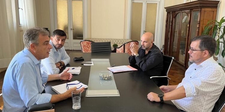 El Intendente y el Ministro de Seguridad mantuvieron un encuentro de trabajo