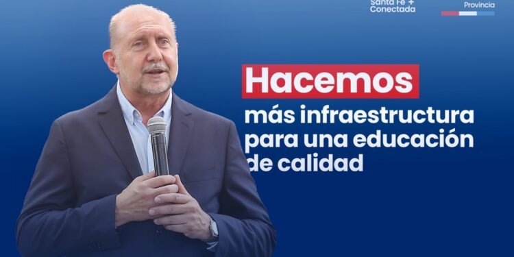 Perotti anunció millonarias inversiones para el sector educativo provincial