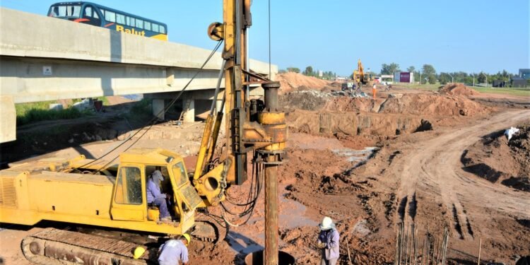 Sunchales: avanzan los trabajos en la autopista RN 34