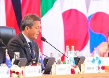 G20 en la India: Massa exigió una profunda reforma del sistema financiero ante la crisis por la guerra en Ucrania y el Cambio Climático