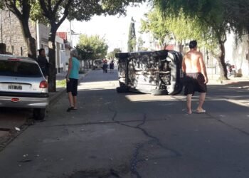 Barrio San Martín: alcohol al volante y vuelco