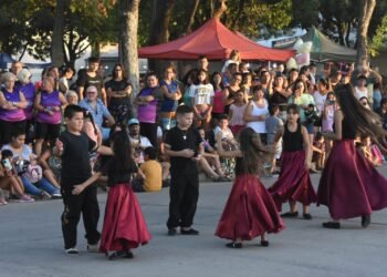 Hacemos Plaza se vistió de fiesta en barrio Martín Fierro