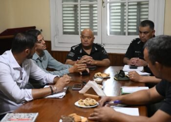 El jefe de policía de la provincia participó del Comando Unificado