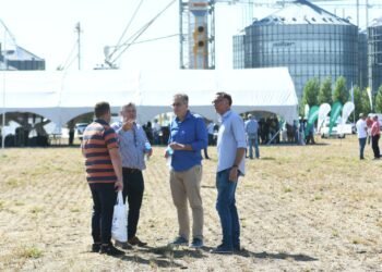 Castellano participó de una muestra agropecuaria en San Agustín