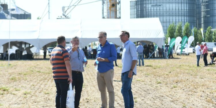 Castellano participó de una muestra agropecuaria en San Agustín