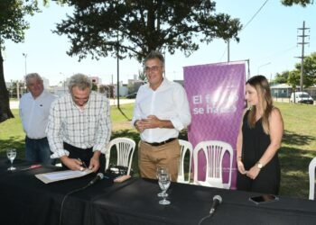 Más obras e inversión para cuatro barrios de Rafaela