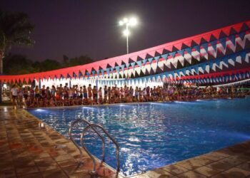 En la colonia de vacaciones de SEOM se realizó la Fiesta del Agua