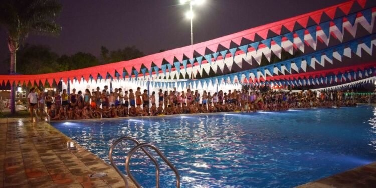 En la colonia de vacaciones de SEOM se realizó la Fiesta del Agua
