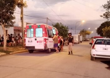 Motoderrape en el norte de la ciudad